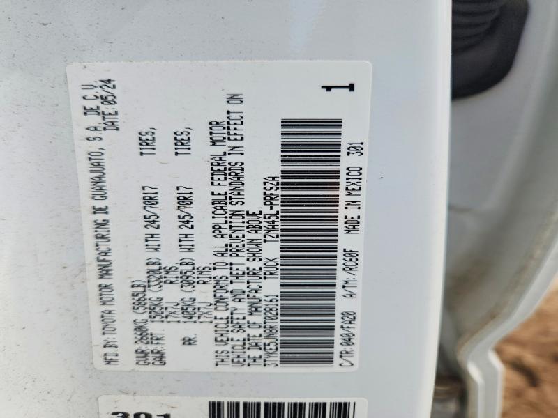Aukcja sprzedaży 2024 Toyota Tacoma, vin: 3TYKE5JN8RT028161, numer aukcji: 59998566