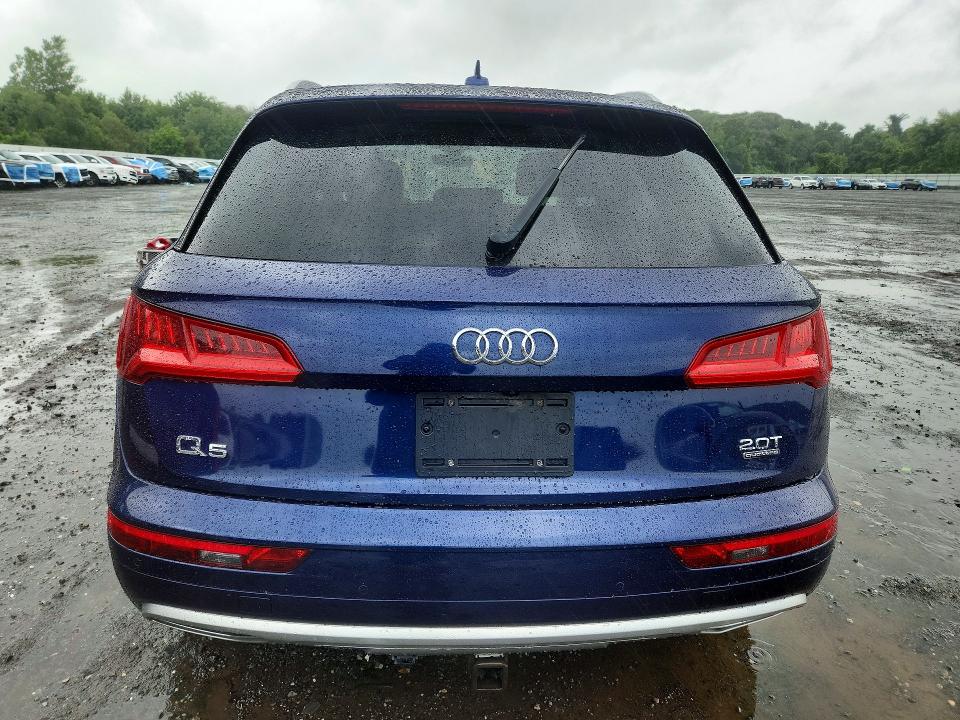 62595056 :رقم المزاد ، WA1BNAFY4J2019762 vin ، 2018 Audi Q5 مزاد بيع