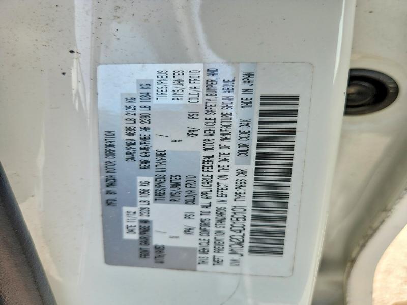 Aukcja sprzedaży 2013 Mazda 5, vin: JM1CW2CL4D0150101, numer aukcji: 61534616