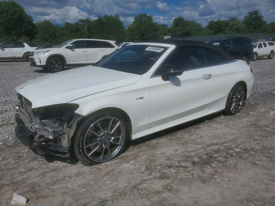 60988696 :رقم المزاد ، WDDWK6EB6HF557088 vin ، 2017 Mercedes-benz C مزاد بيع