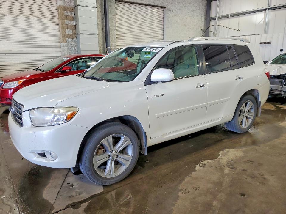 2008 Toyota Highlander მანქანა იყიდება აუქციონზე, vin: JTEES42A882107001, აუქციონის ნომერი: 60786346