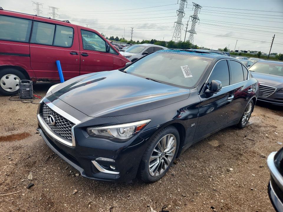 Продаж на аукціоні авто 2019 Infiniti Q50, vin: JN1EV7AR8KM553362, номер лоту: 62495606
