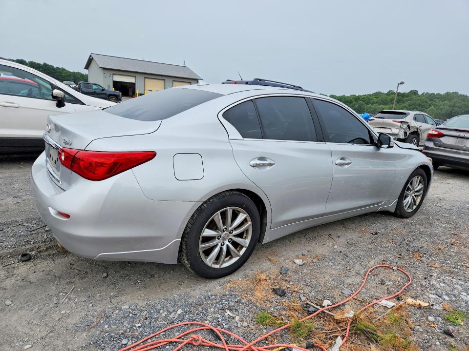 2015 Infiniti Q50 მანქანა იყიდება აუქციონზე, vin: JN1BV7AR3FM408075, აუქციონის ნომერი: 62154396