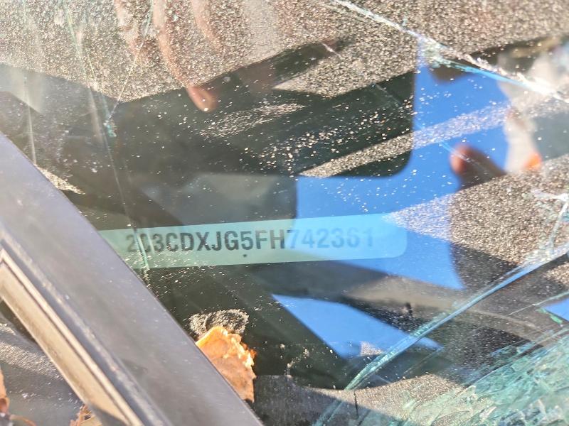 60118766 :رقم المزاد ، 2C3CDXJG5FH742361 vin ، 2015 Dodge Charger مزاد بيع