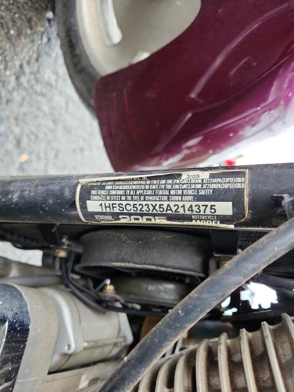 Aukcja sprzedaży 2005 Honda Vtx1300, vin: 1HFSC523X5A214375, numer aukcji: 59391246