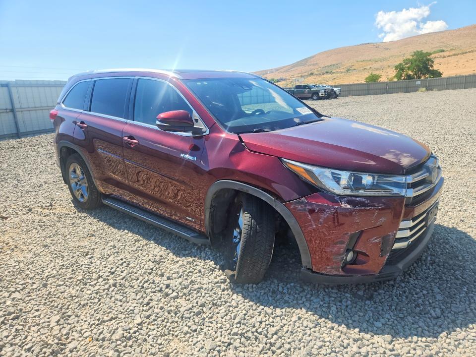 Aukcja sprzedaży 2017 Toyota Highlander Hybrid, vin: 5TDDGRFH1HS024699, numer aukcji: 62007526