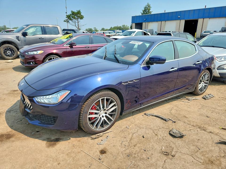 Продажа на аукционе авто 2018 Maserati Ghibli, vin: ZAM57YTAXJ1286239, номер лота: 60840946
