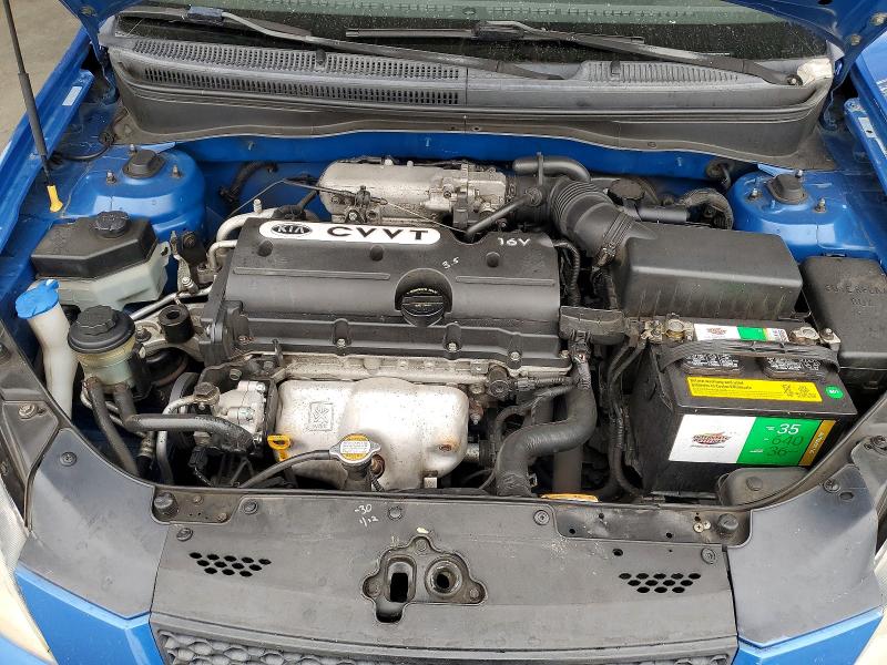 97683835 :رقم المزاد ، KNADE243296547555 vin ، 2009 Kia Rio مزاد بيع