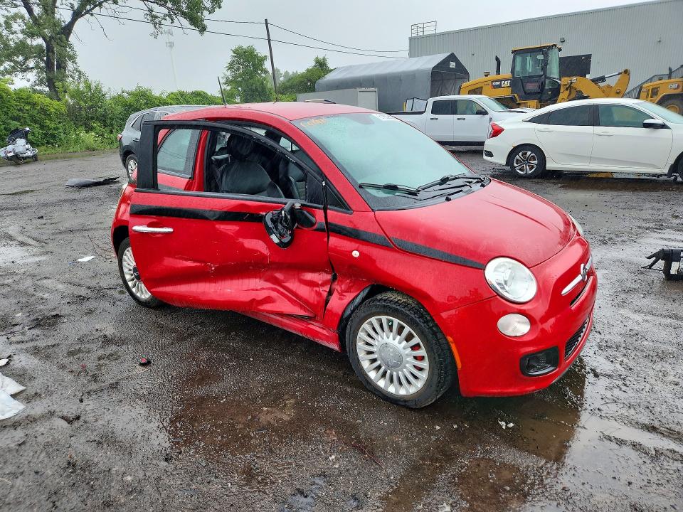 Aukcja sprzedaży 2012 Fiat 500, vin: 3C3CFFBR6CT107110, numer aukcji: 61852506