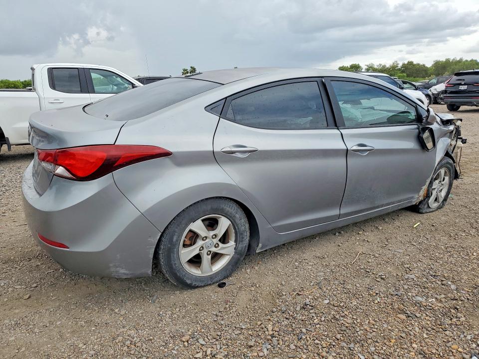 60200436 :رقم المزاد ، KMHDH4AE6FU280046 vin ، 2015 Hyundai Elantra مزاد بيع