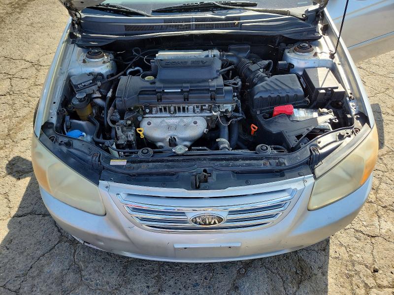 2007 Kia Spectra მანქანა იყიდება აუქციონზე, vin: KNAFE122475452897, აუქციონის ნომერი: 59579436