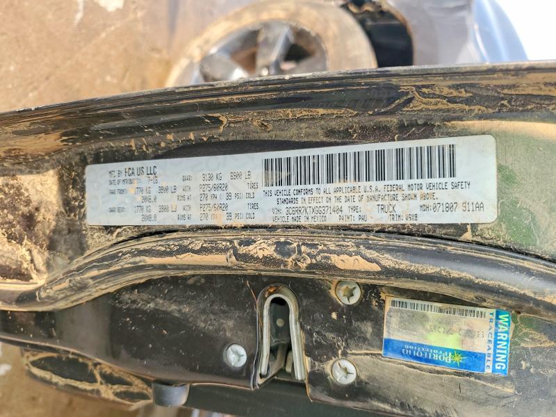 62071666 :رقم المزاد ، 3C6RR7KTXGG371404 vin ، 2016 Ram 1500 مزاد بيع