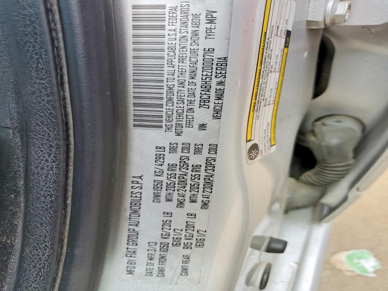 Продажа на аукционе авто 2014 Fiat 500l, vin: ZFBCFABH5EZ000716, номер лота: 61141236