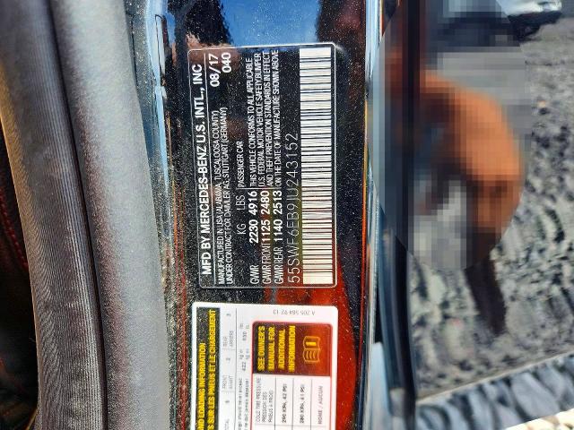 Aukcja sprzedaży 2018 Mercedes-benz C, vin: 55SWF6EB9JU243152, numer aukcji: 60415836