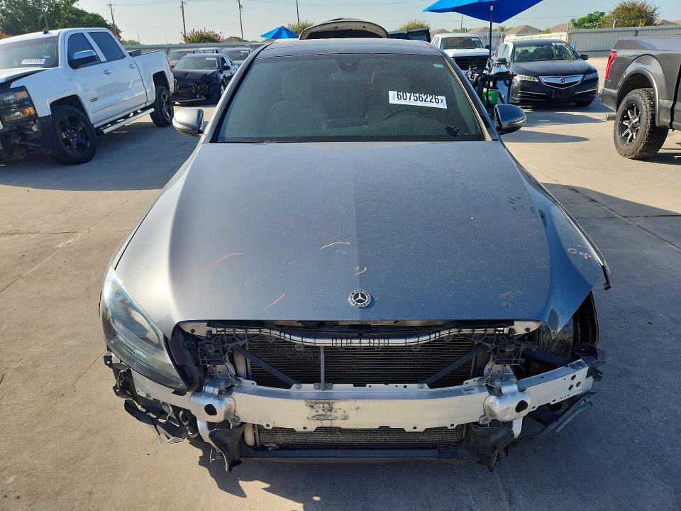 2018 Mercedes-benz C მანქანა იყიდება აუქციონზე, vin: WDDWF4JB2JR341077, აუქციონის ნომერი: 60756226