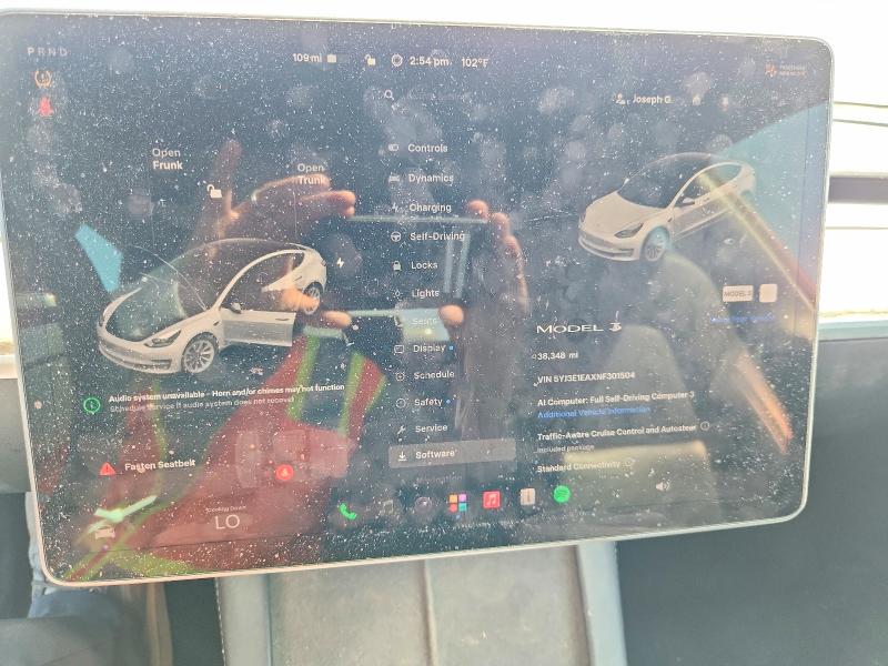 60529366 :رقم المزاد ، 5YJ3E1EAXNF301504 vin ، 2022 Tesla Model 3 مزاد بيع