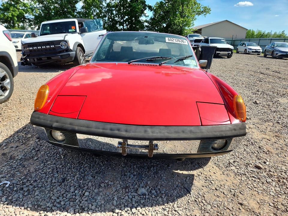 60212636 :رقم المزاد ، 4722905174 vin ، 1972 Porsche 914 2.0 مزاد بيع
