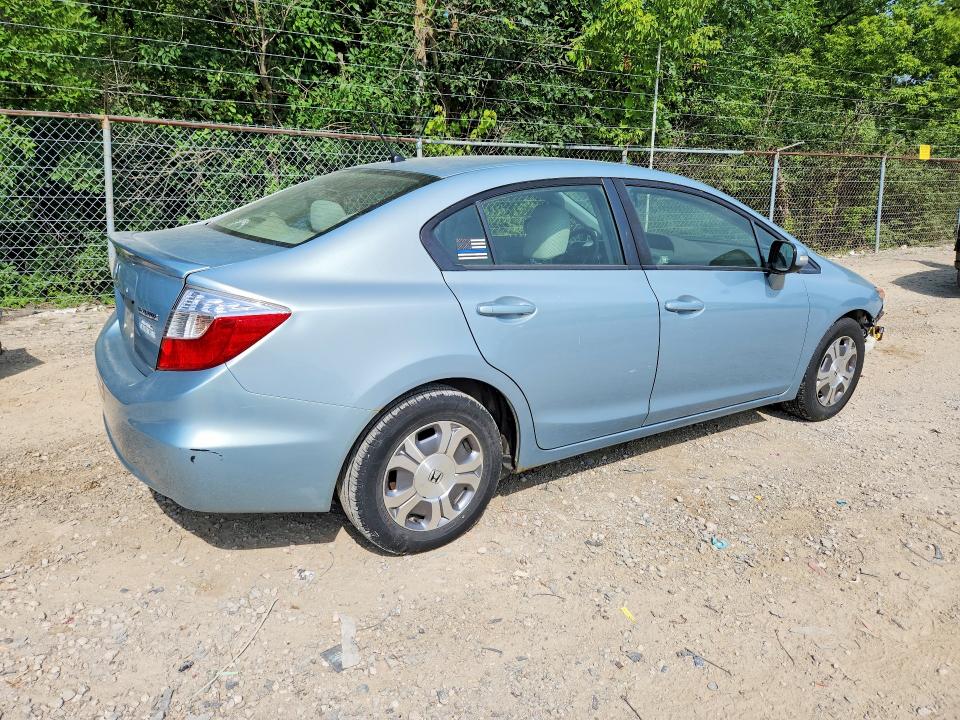 Auction sale of the 2012 Honda Civic, vin: JHMFB4F26CS004386, lot number: 61104236