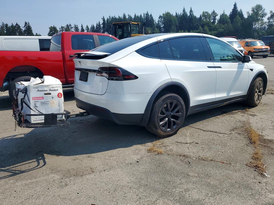 61974056 :رقم المزاد ، 7SAXCDE54PF378287 vin ، 2023 Tesla Model X مزاد بيع
