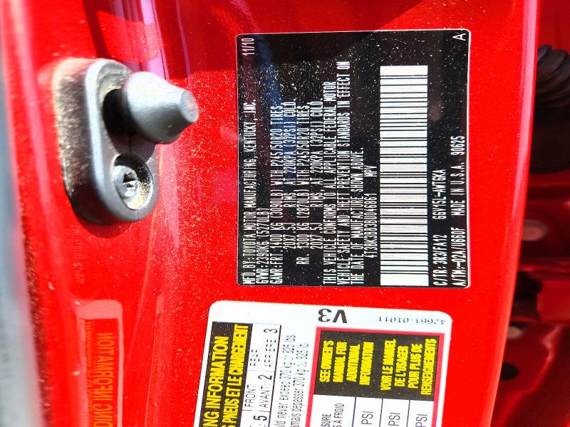 Aukcja sprzedaży 2011 Toyota Venza, vin: 4T3BK3BB3BU046861, numer aukcji: 61724766