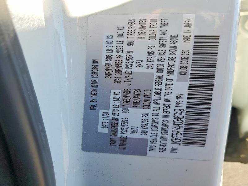 62078806 :رقم المزاد ، JM3KFBAY4M0346749 vin ، 2021 Mazda Cx-5 مزاد بيع