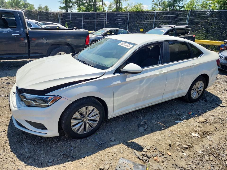 59337626 :رقم المزاد ، 3VWC57BU5KM040191 vin ، 2019 Volkswagen Jetta مزاد بيع