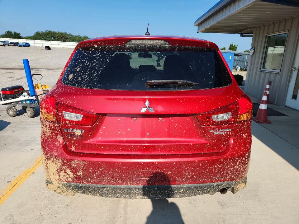 2015 Mitsubishi Outlander Sport მანქანა იყიდება აუქციონზე, vin: 4A4AP3AU7FE012962, აუქციონის ნომერი: 62049406