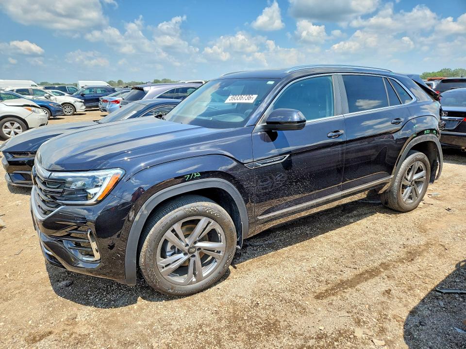59336736 :رقم المزاد ، 1V2AE2CA0RC202353 vin ، 2024 Volkswagen Atlas Cross Sport مزاد بيع
