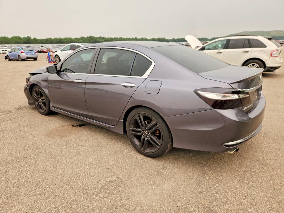 60987576 :رقم المزاد ، 1HGCR2F54HA129352 vin ، 2017 Honda Accord مزاد بيع