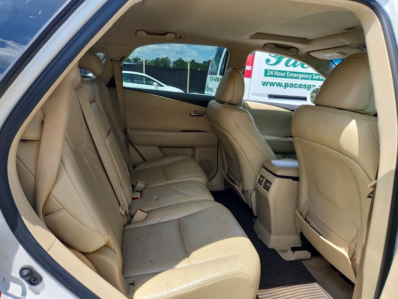 2010 Lexus Rx მანქანა იყიდება აუქციონზე, vin: 2T2BK1BA0AC009850, აუქციონის ნომერი: 60762046