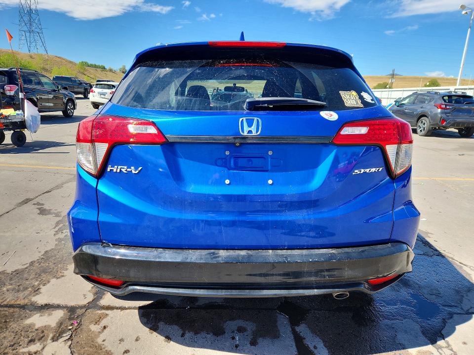 60570696 :رقم المزاد ، 3CZRU5H15NM724061 vin ، 2022 Honda Hr-v مزاد بيع