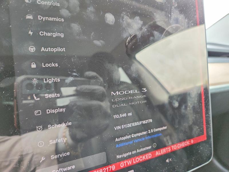 2018 Tesla 3 მანქანა იყიდება აუქციონზე, vin: 5YJ3E1EB5JF182179, აუქციონის ნომერი: 59848416