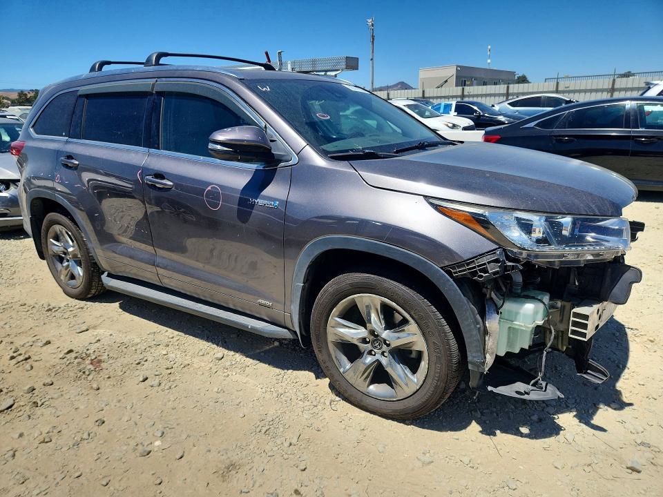 Aukcja sprzedaży 2017 Toyota Highlander Hybrid, vin: 5TDDGRFH5HS029565, numer aukcji: 62871826