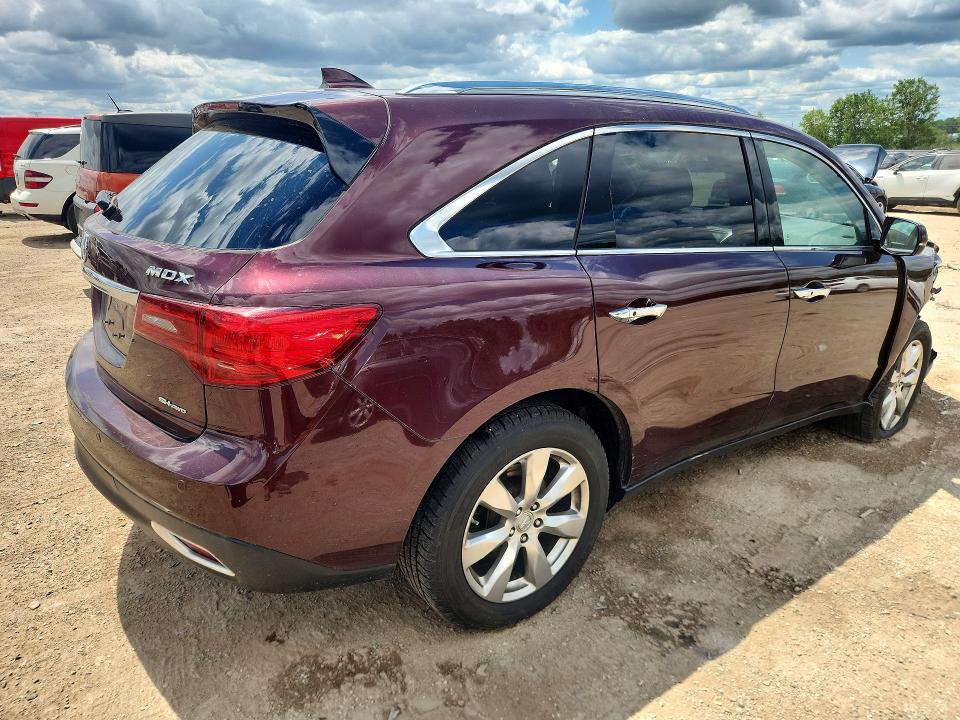 61871606 :رقم المزاد ، 5FRYD4H99GB025085 vin ، 2016 Acura Mdx مزاد بيع