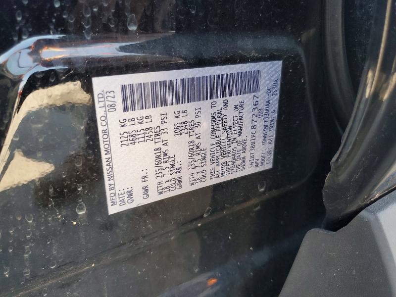 Продаж на аукціоні авто 2023 Nissan Rogue, vin: 5N1BT3BB1PC872367, номер лоту: 62266316