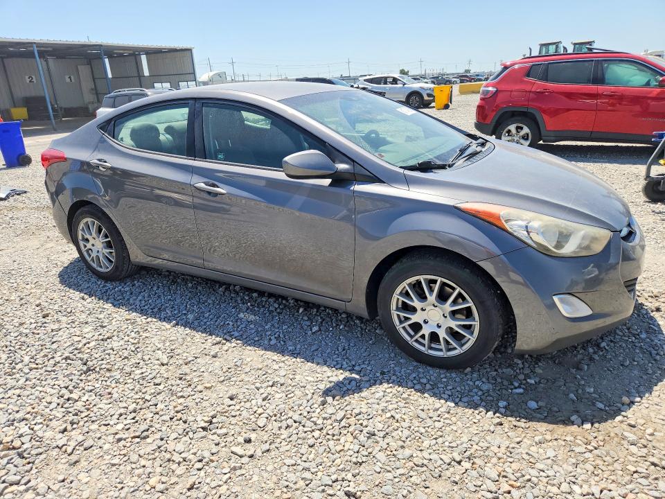 61774336 :رقم المزاد ، 5NPDH4AE7CH070498 vin ، 2012 Hyundai Elantra مزاد بيع