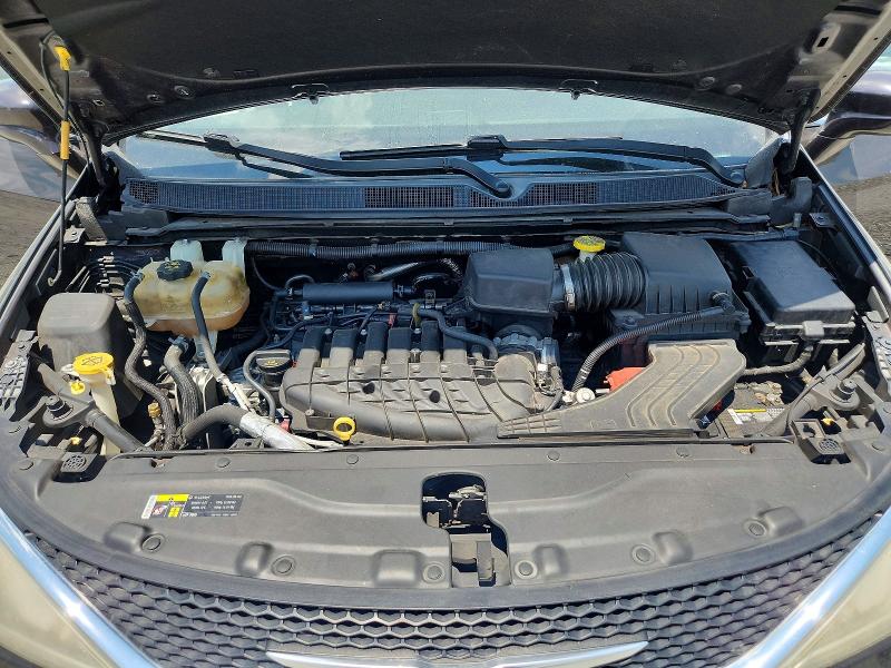 59849076 :رقم المزاد ، 2C4RC1BG4HR543321 vin ، 2017 Chrysler Pacifica مزاد بيع