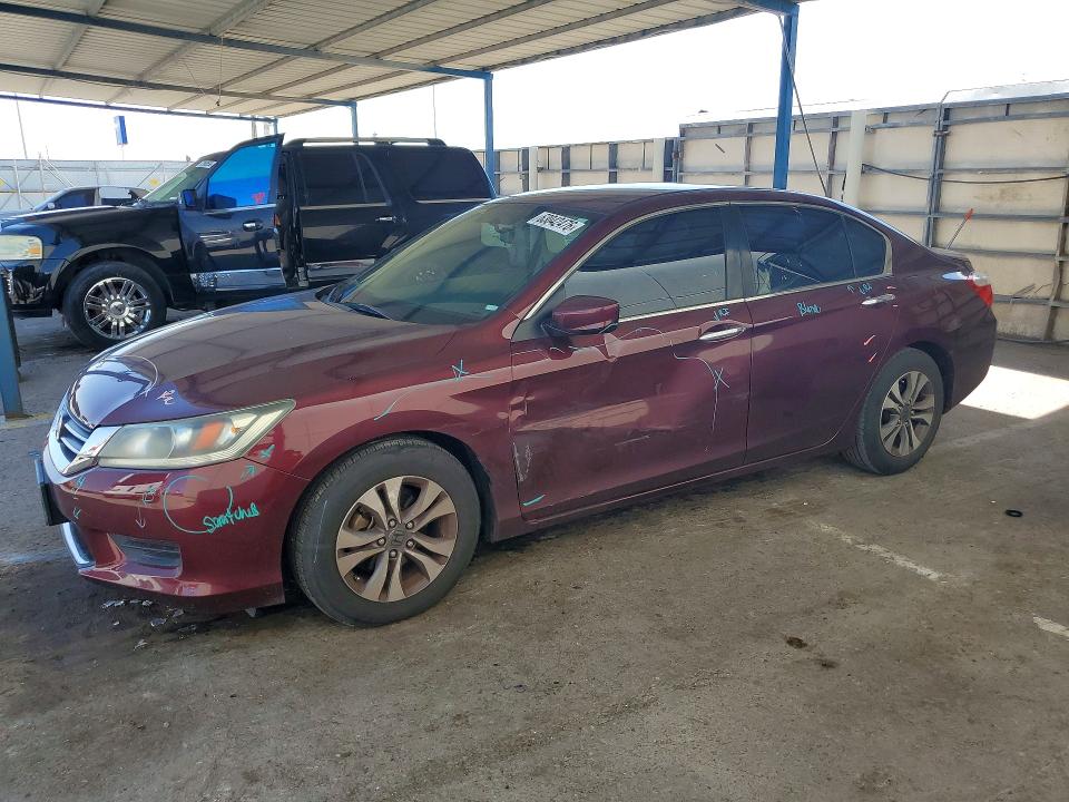 63042476 :رقم المزاد ، 1HGCR2F38DA091665 vin ، 2013 Honda Accord مزاد بيع