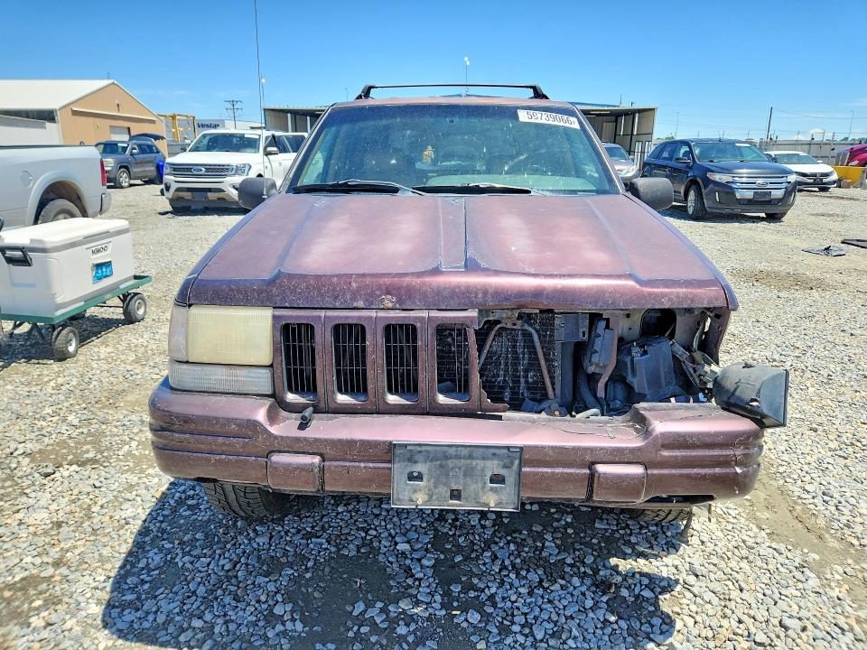 1996 Jeep Grand Cherokee მანქანა იყიდება აუქციონზე, vin: 1J4EZ78SXTC112151, აუქციონის ნომერი: 59739066