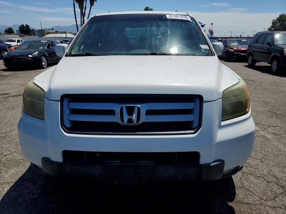 2006 Honda Pilot მანქანა იყიდება აუქციონზე, vin: 5FNYF28586B013005, აუქციონის ნომერი: 61901846