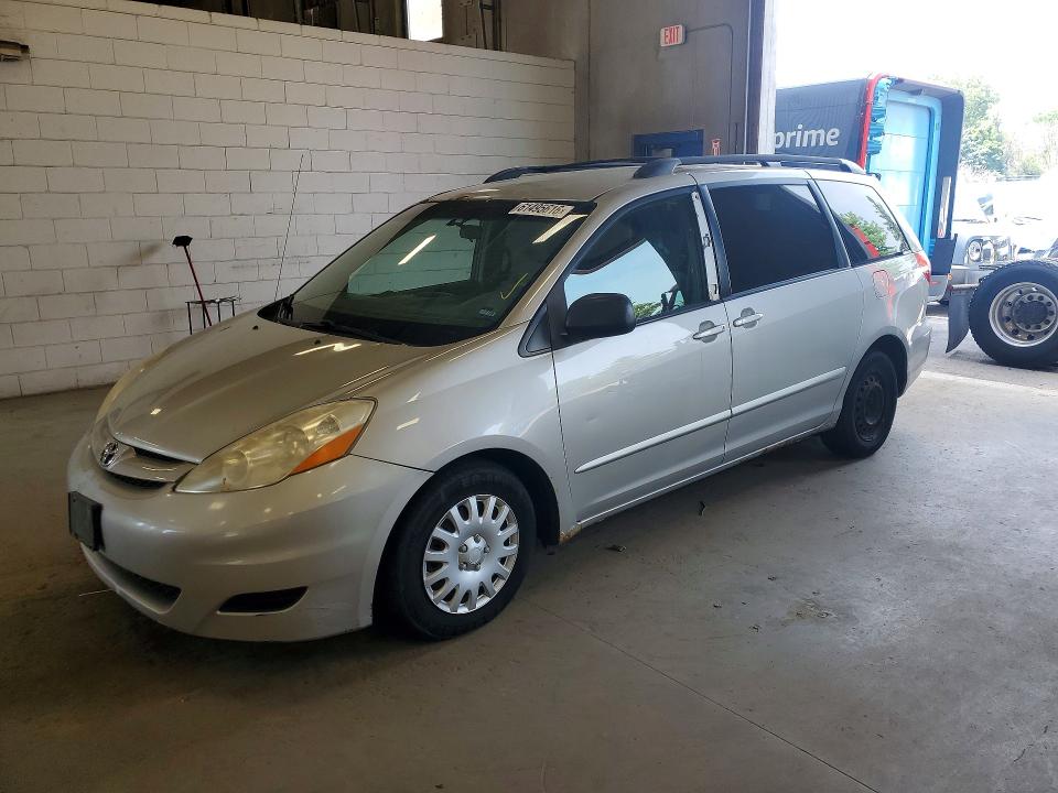 2008 Toyota Sienna მანქანა იყიდება აუქციონზე, vin: 5TDZK23C98S125459, აუქციონის ნომერი: 61495616