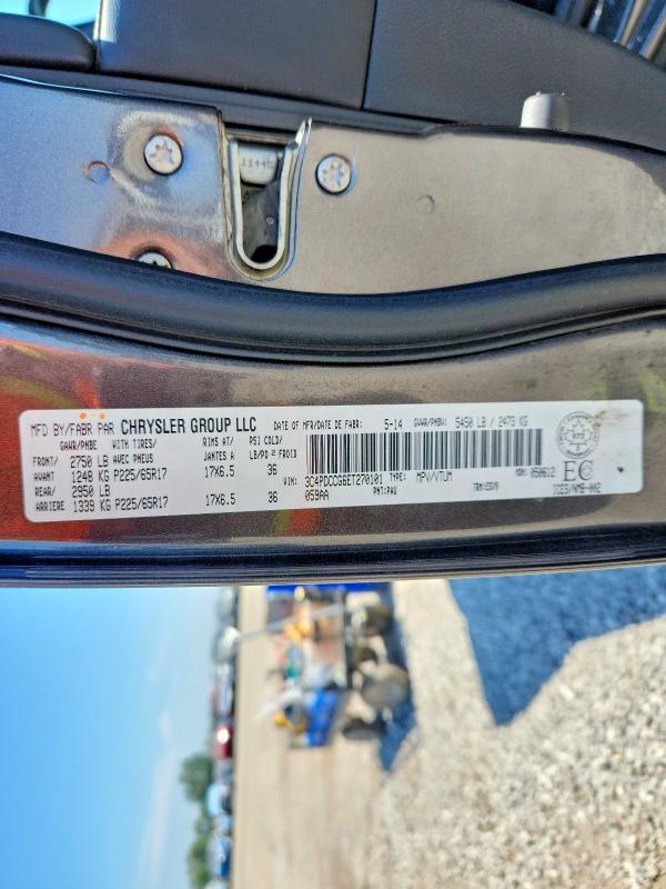 60223586 :رقم المزاد ، 3C4PDCCG6ET270101 vin ، 2014 Dodge Journey مزاد بيع