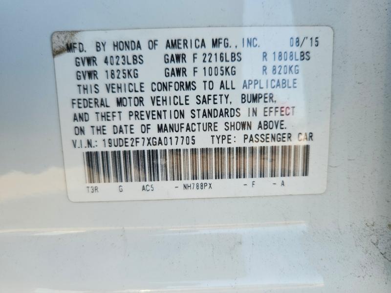 Aukcja sprzedaży 2016 Acura Ilx, vin: 19UDE2F7XGA017705, numer aukcji: 61906076