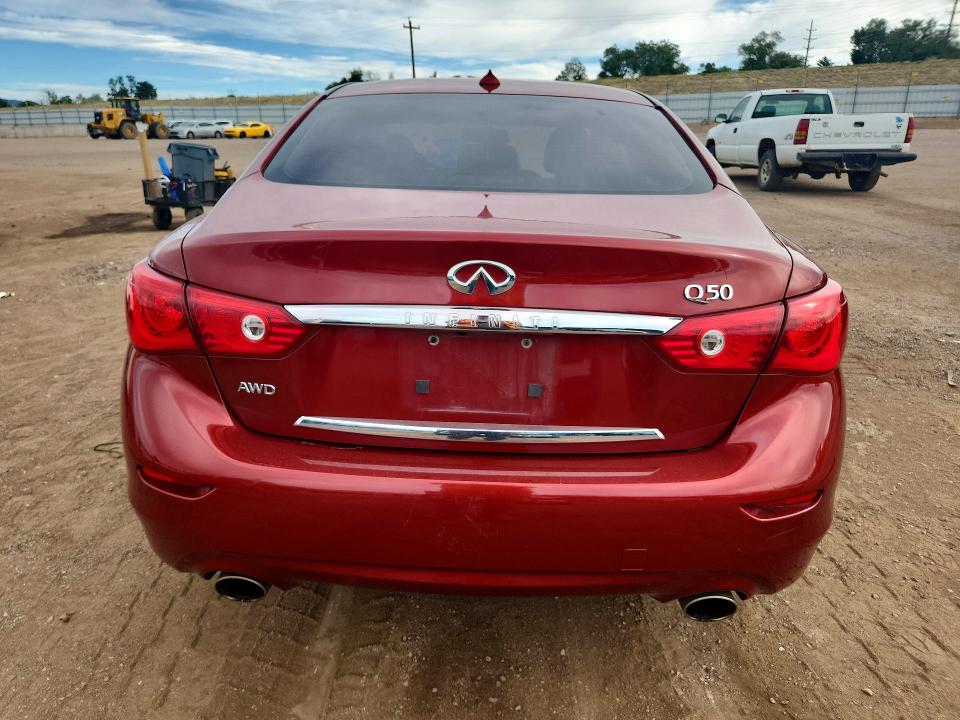 Продаж на аукціоні авто 2014 Infiniti Q50, vin: JN1BV7AR7EM693099, номер лоту: 59920466