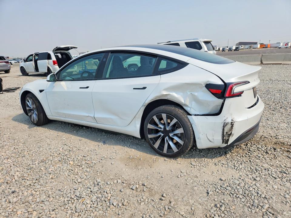 2025 Tesla Model 3 მანქანა იყიდება აუქციონზე, vin: 5YJ3E1EB9SF906893, აუქციონის ნომერი: 57027226