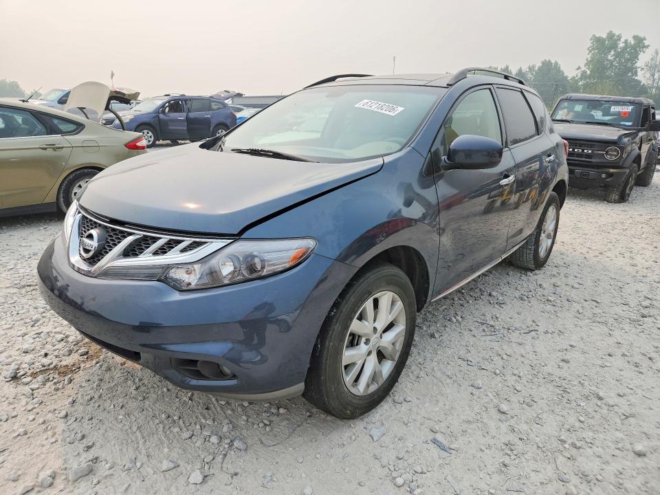 61218206 :رقم المزاد ، JN8AZ1MW5EW527717 vin ، 2014 Nissan Murano مزاد بيع