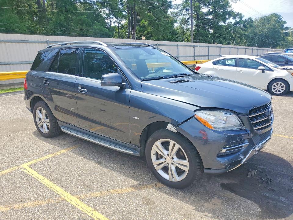 61518026 :رقم المزاد ، 4JGDA5HBXCA054661 vin ، 2012 Mercedes-benz Ml مزاد بيع