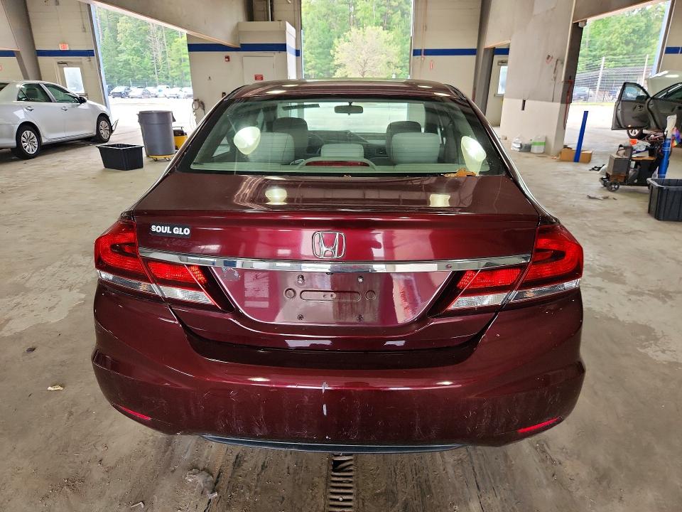 Продаж на аукціоні авто 2015 Honda Civic, vin: 19XFB2F52FE200056, номер лоту: 61183916