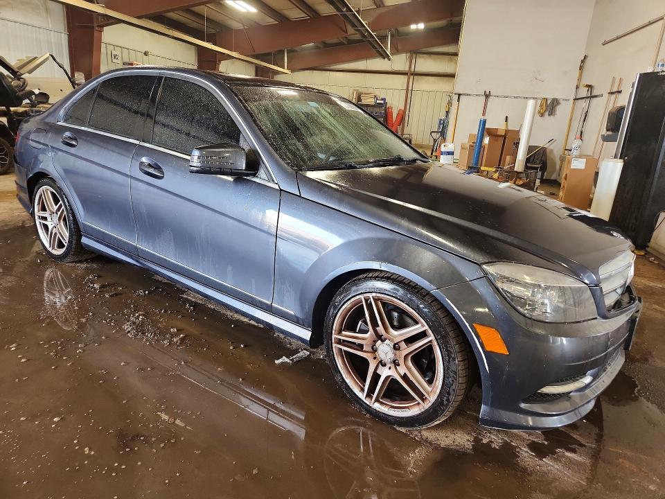 Продаж на аукціоні авто 2011 Mercedes-benz C, vin: WDDGF5EB3BR168675, номер лоту: 61558036