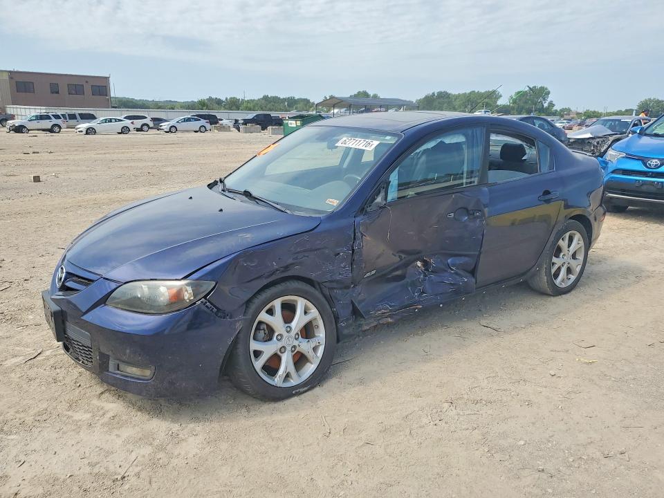 62711716 :رقم المزاد ، JM1BK323X81120275 vin ، 2008 Mazda 3 مزاد بيع